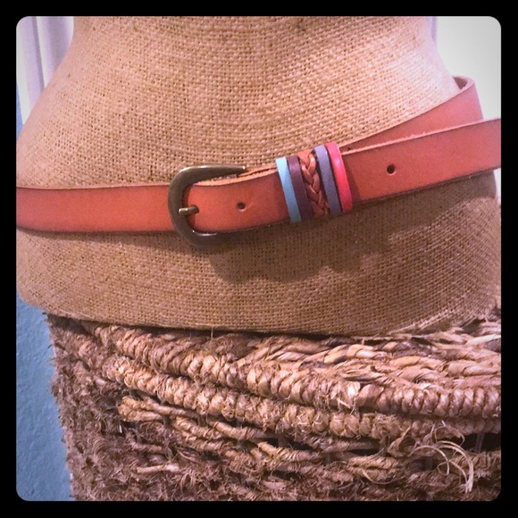 (Target) Pretty Leather Belt - Picture 1 of 5